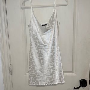 Nasty gal white mini dress. Size 4.